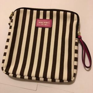 Henri Bendel Canvas pouch